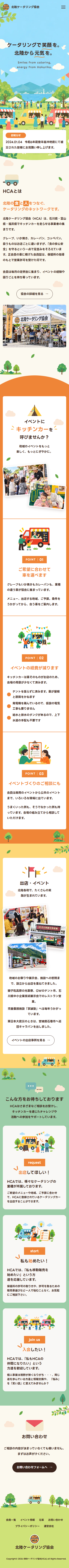 スマホで開いたときの画面全体